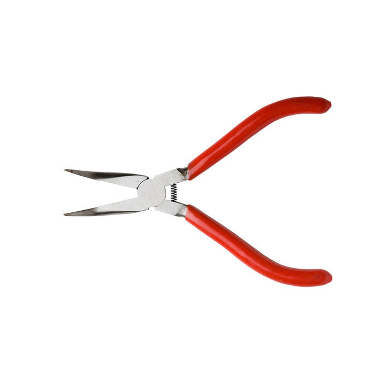 Excel Blades 5" Curved Nose Pliers – Soft Grip Handle, Spring Loaded – Precision Hobby Tool (EXL55590)